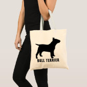 Tote Bag Bull Terrier (Devant (produit))