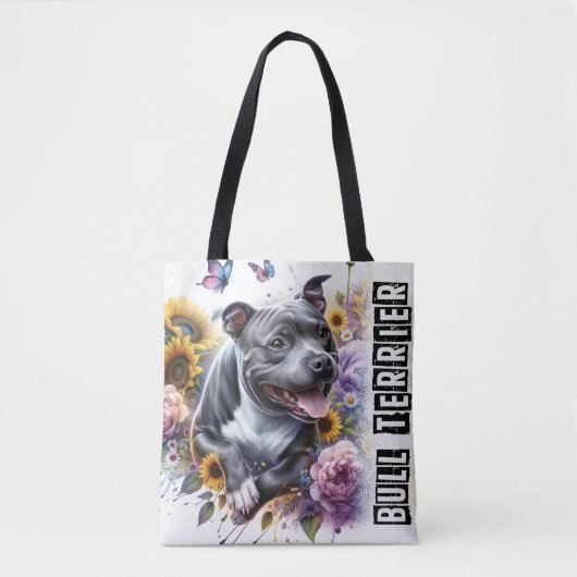 Tote Bag Bull Terrier (Devant)