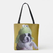 Tote Bag Bulldog français (Dos)