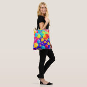 Tote Bag Bulle colorée Art Abstrait (Sur le modèle)