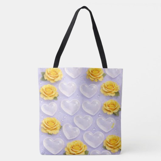 Tote Bag Bulle jaune (Devant)
