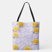 Tote Bag Bulle jaune (Dos)