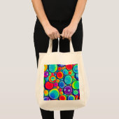 Tote Bag Bulles arc-en-ciel (Devant (produit))
