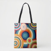 Tote Bag Bullseyes colorés (Devant)
