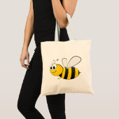 Tote Bag Bumble Bee animé mignon (Devant (produit))