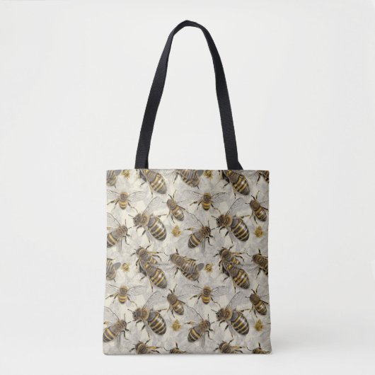 Tote Bag Bumble Bees (Devant)