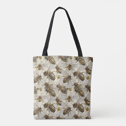 Tote Bag Bumble Bees (Dos)