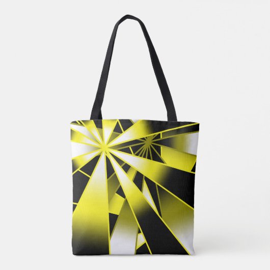 Tote Bag Bumblebee Gradient Couleur Remplir Perspective Des (Dos)