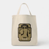 Tote Bag Bungee Jumping Mariage cadeau (Dos)