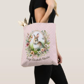 Tote Bag Bunny de printemps (De près)