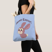 Tote Bag Bunny rose pâle (De près)