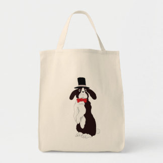 Tote Bag Bunny Tuxedo