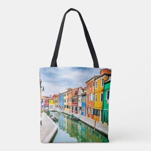 Tote Bag Burano, Italie (Dos)