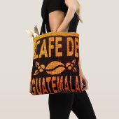 TOTE BAG BURLAP CAFÉ PURLAP FOURRE-TOUT GUATEMALAN (De près)