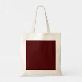 Tote Bag Burnt Maroon (Dos)