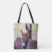 Tote Bag Burros sauvages (Dos)