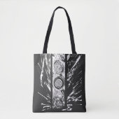 Tote Bag Burst of Chaos/dark colors (Devant)