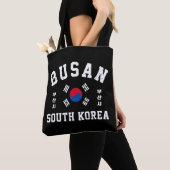Tote Bag Busan Corée du Sud (De près)