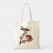 Tote Bag Buse à épaulettes roux Audubon Oiseau de proie (Dos)