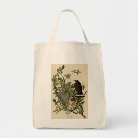 Tote Bag Buse à grande aile des oiseaux d'Amérique d'Audubo (Devant)