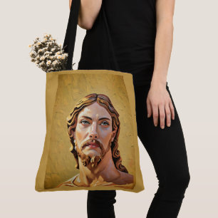 Tote Bag BUSTE DU CHRIST SAUVEUR par MICHELANGELO 2026