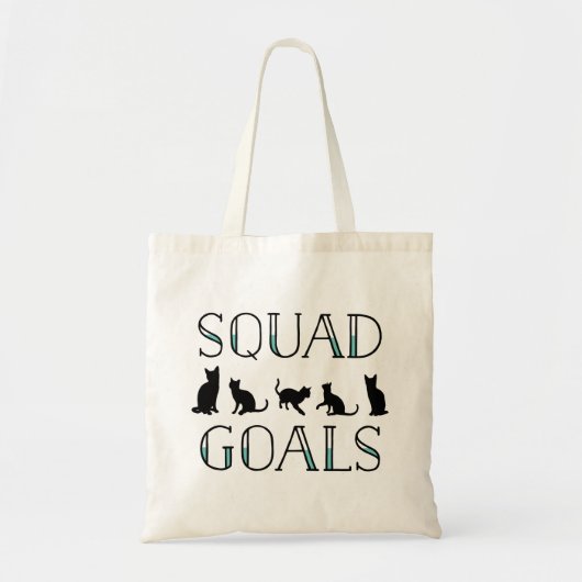 Tote Bag Buts de l'escadron Chat (Devant)