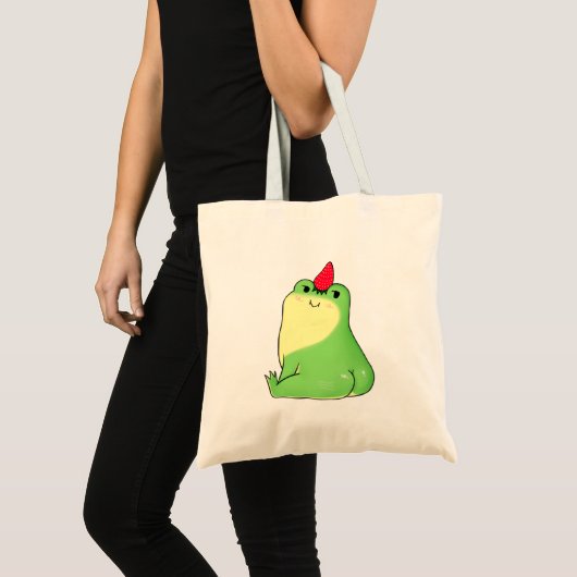 Tote Bag Butt Frog (Devant (produit))