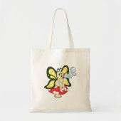 Tote Bag Butterfly with Soap bubbles (Devant)