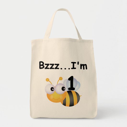 Tote Bag Buzz Bumblebee 1er Anniversaire T-shirts et cadeau (Devant)