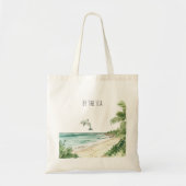 Tote Bag By the sea dolphin (Devant)
