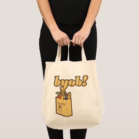 Tote Bag byob ! À l'infini ! (Devant (produit))