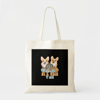 Tote Bag C’est Fall Y’all Corgis Esthétique unique