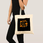 Tote Bag C’est l’automne Y’all Design Citrouille Art créati (Devant (produit))