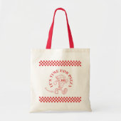 Tote Bag C’est l’heure de la pizza ! (Devant)