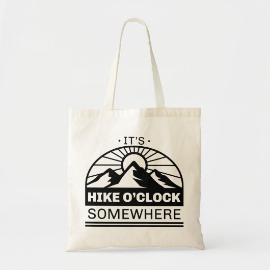 Tote Bag C’est la randonnée O’Clock quelque part (Devant)