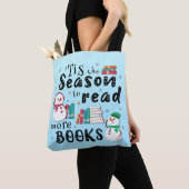 Tote Bag C’est la saison pour lire plus de livres (De près)
