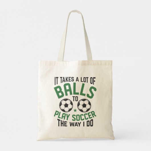 Tote Bag Ça Prend Beaucoup De Boules (Dos)
