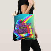 Tote Bag Ça se fait facilement Graphique de planche à roule (De près)