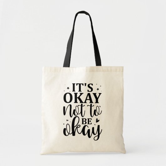 Tote Bag Ça va pas de ne pas aller (Devant)