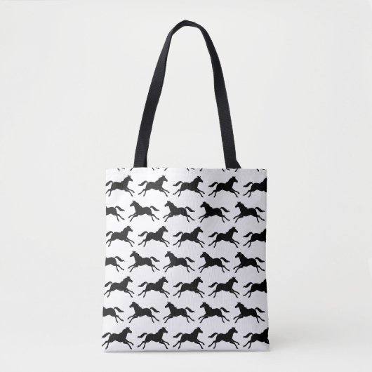 Tote Bag  Caballos al galope (Devant)