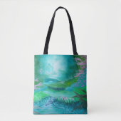 Tote Bag Cabane dans les bois (Devant)