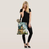Tote Bag Cabane de fée du trèfle lumineuse (Sur le modèle)