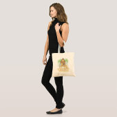 Tote Bag Cabane de plage tropicale planches de surf et palm