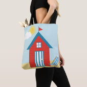 Tote Bag Cabane de Red Beach (De près)