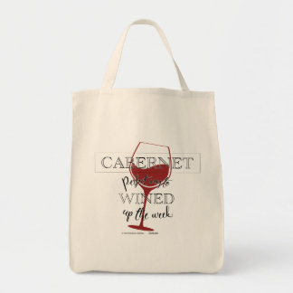 Tote Bag Cabernet - Parfait pour se METTRE DU VIN pour la s