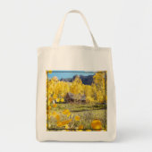 Tote Bag Cabine dans les trembles (Devant)