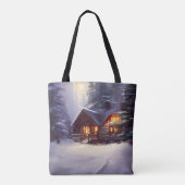 Tote Bag Cabine Mystique Rustique De Journal Parmi Les Ever (Dos)