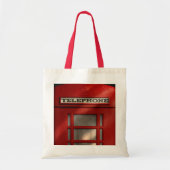 Tote Bag Cabine téléphonique rouge britannique Londres (Devant)