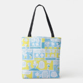 Tote Bag cacahuètes | Charlie Brown Motif de bande dessinée (Dos)