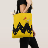 Tote Bag cacahuètes | Charlie Brown volant Kite (De près)